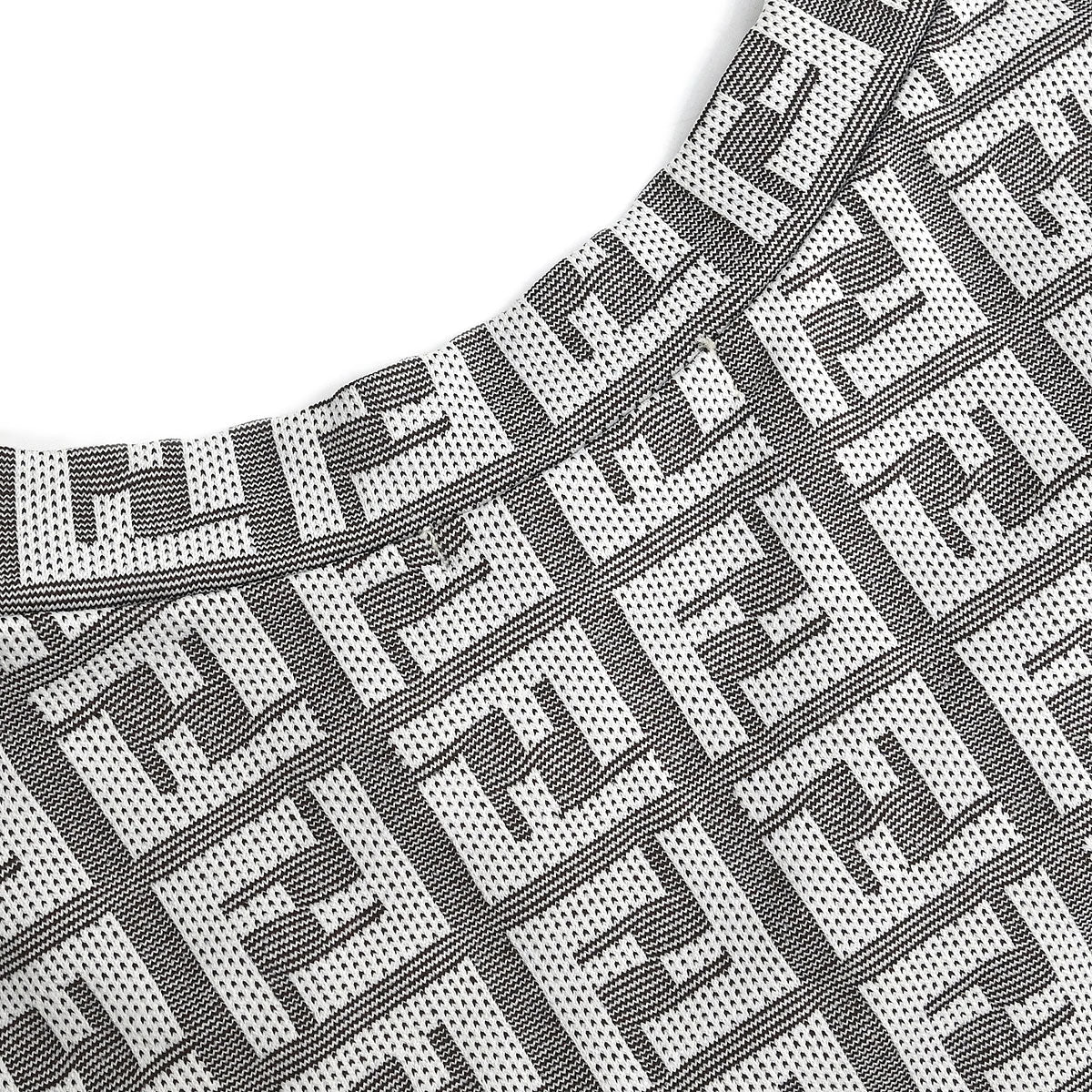 Fendi Sleeveless Dress Zucchino White #40 - Image 6