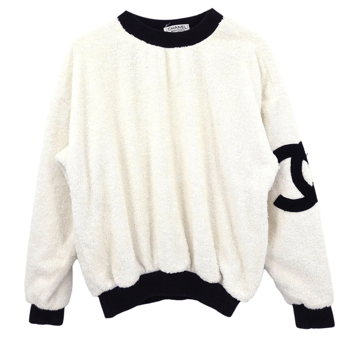 Chanel Sweater Top White