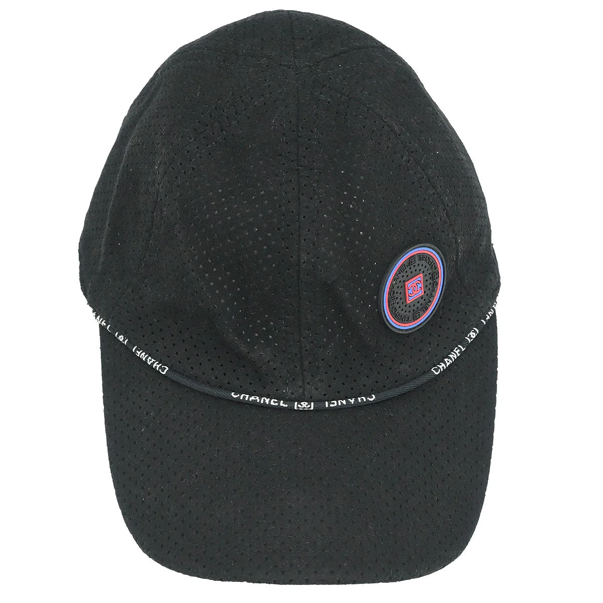Chanel Cap Hat Black #M Small Good - Image 2