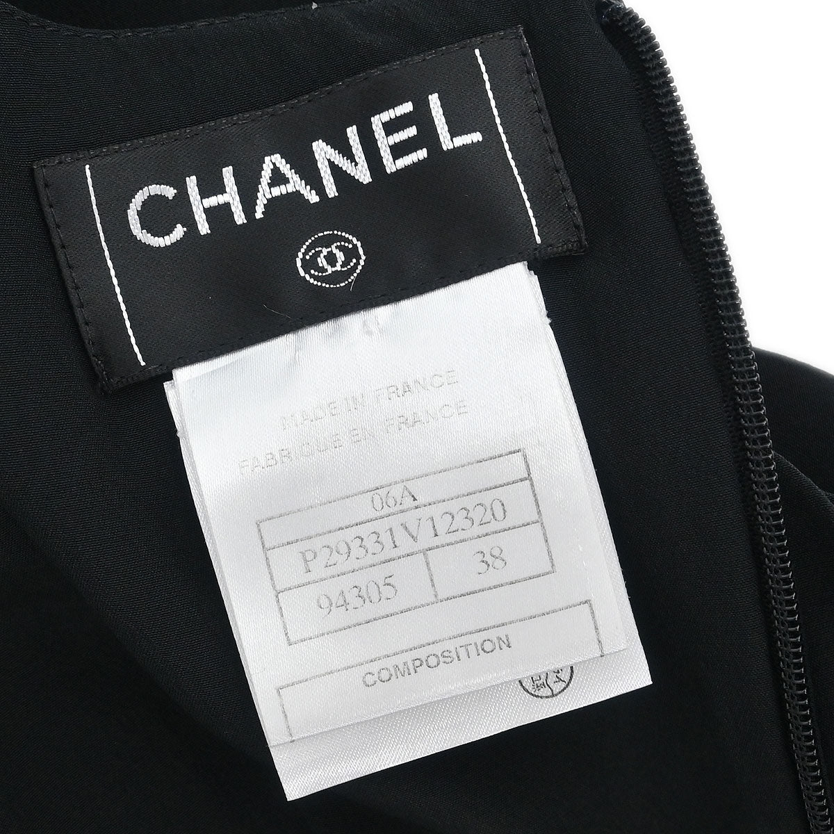 Chanel 2006 Sleeveless Dress Black #38 - Image 8