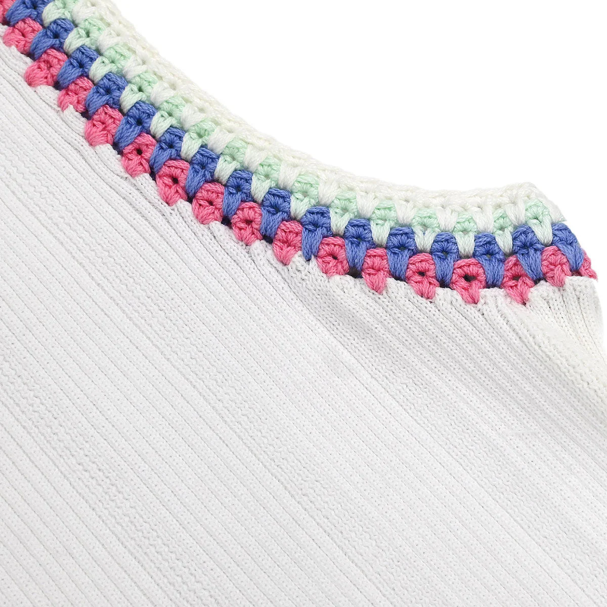 Chanel 2007 Sleeveless Top White #42 - Image 5