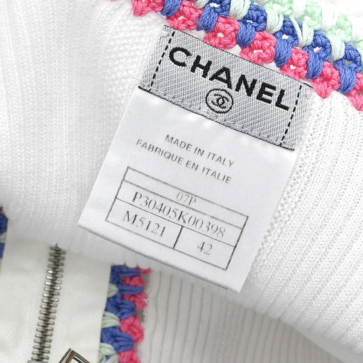 Chanel 2007 Sleeveless Top White #42 - Image 9