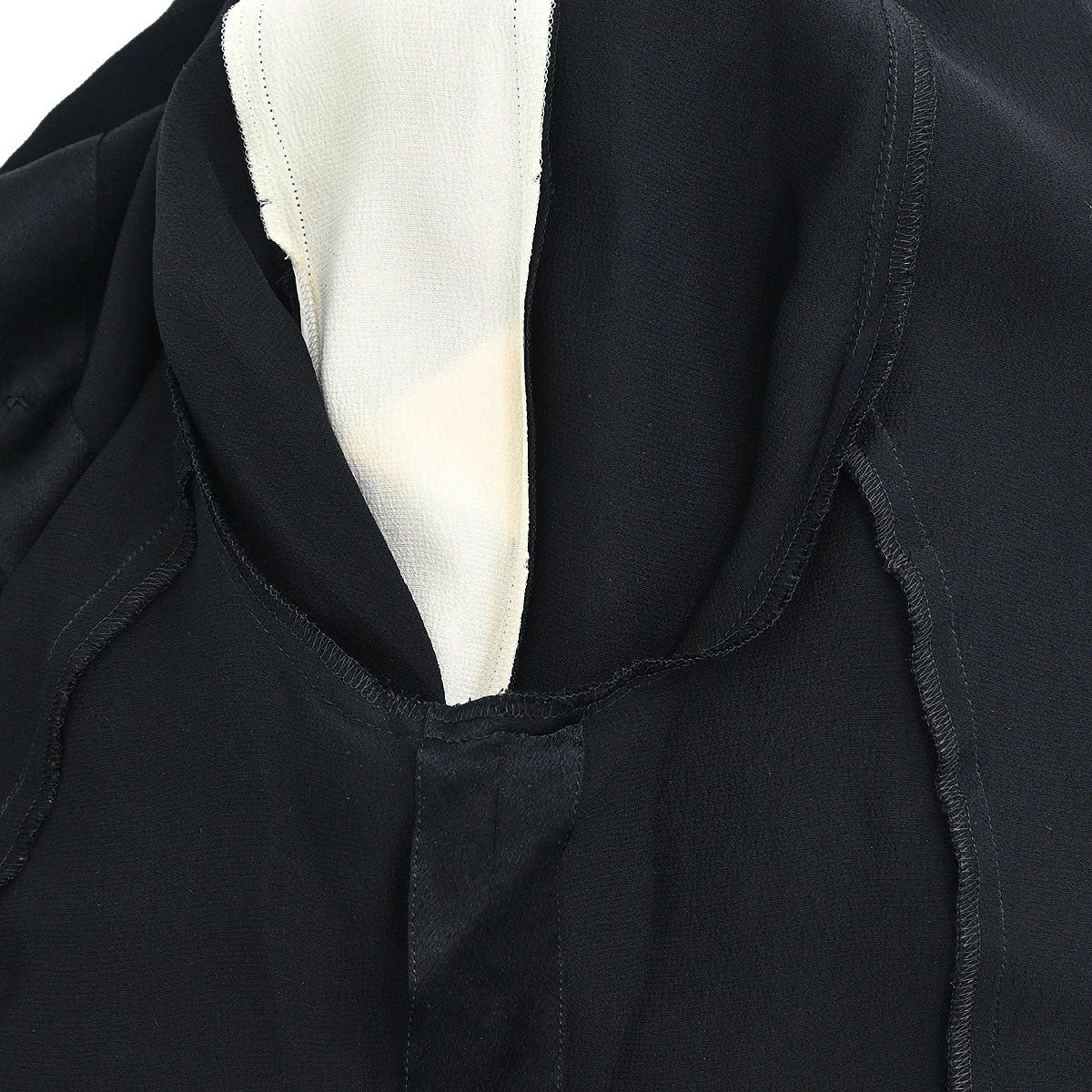 Chanel 1998 Blouse Shirt Black #44 - Image 8