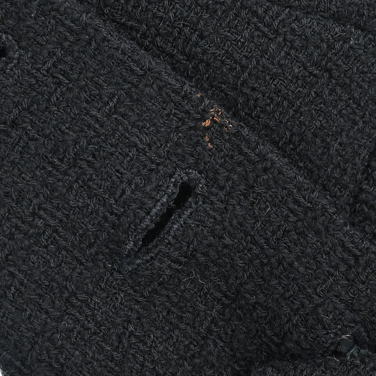Chanel 1995 Setup Suit Jacket Skirt Black #40 - Image 6