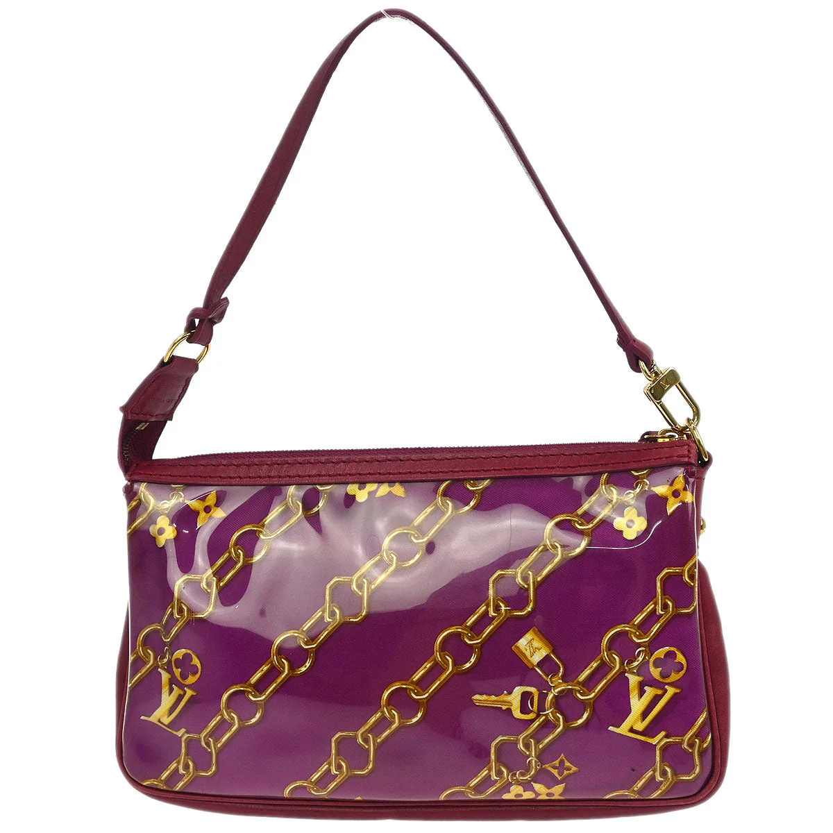 Louis Vuitton 2006 Monogram Charm Pochette Accessoires Handbag M95160 - Image 2