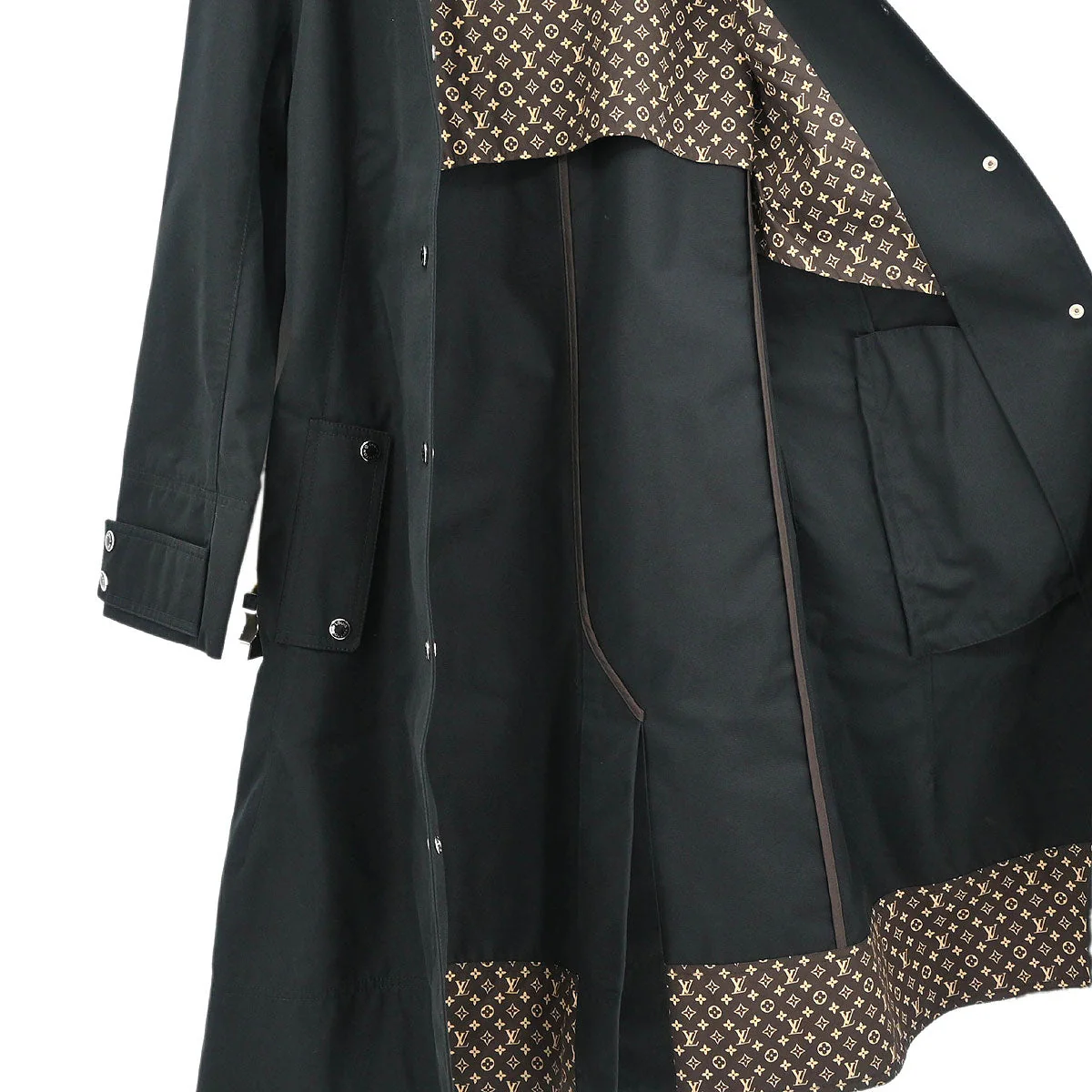 Louis Vuitton 2008 Coat Black #36 - Image 7