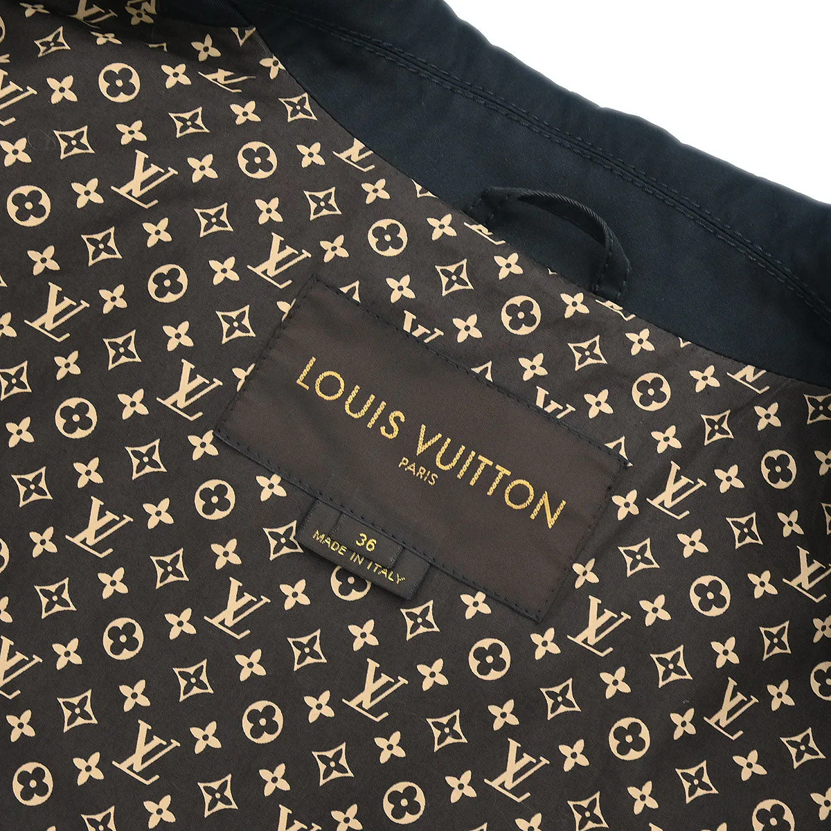 Louis Vuitton 2008 Coat Black #36 - Image 8