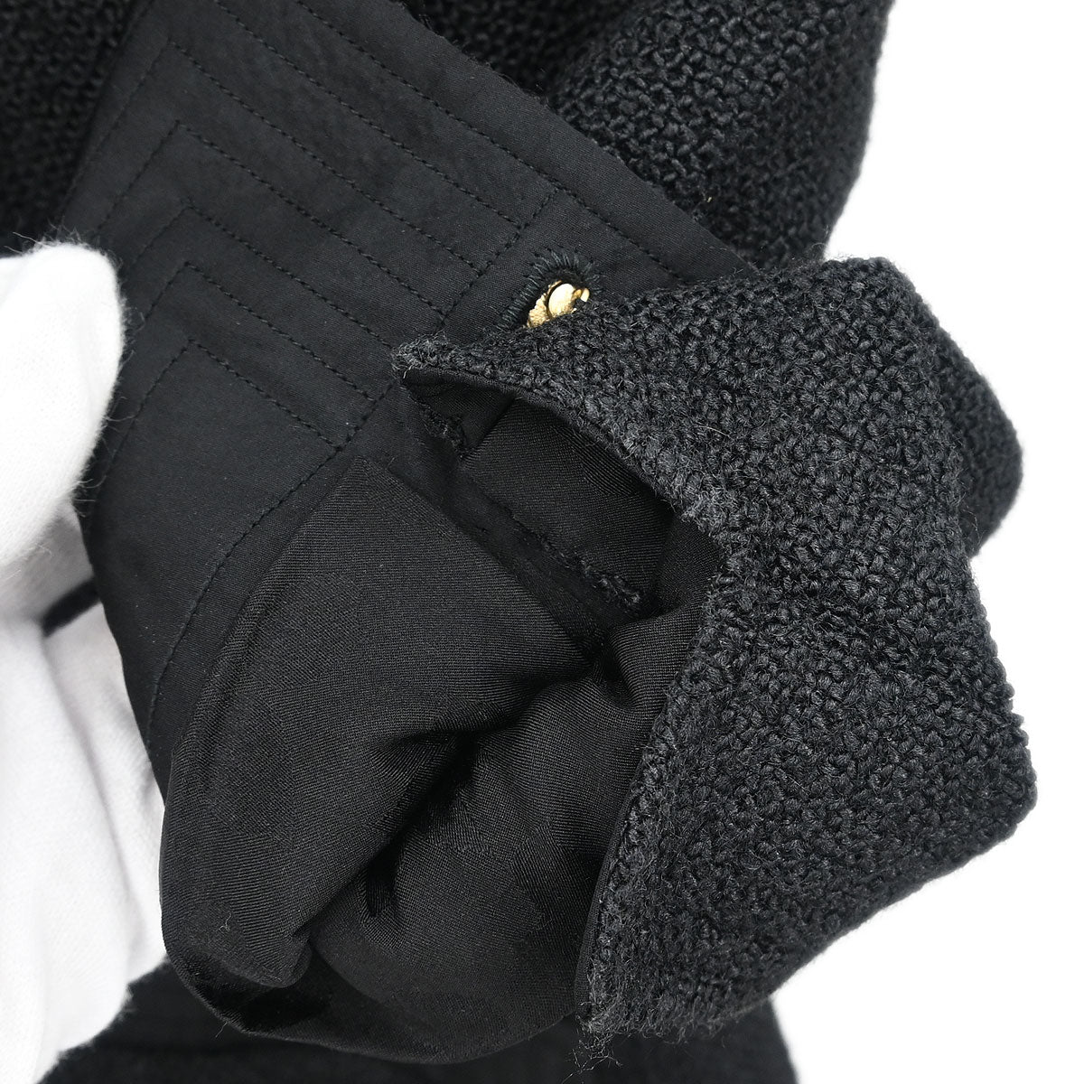 Chanel 2002 Coat Black #42 - Image 5