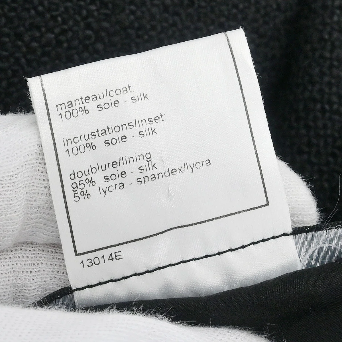 Chanel 2002 Coat Black #42 - Image 9