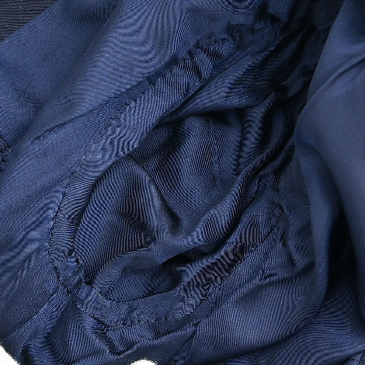 Christian Dior 2003 Setup Suit Jacket Skirt Navy #L - Image 7