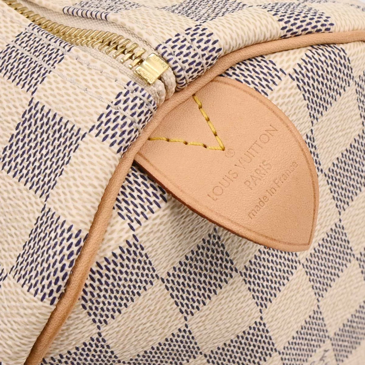 Louis Vuitton 2008 Damier Azur Speedy 30 Handbag N41533 - Image 6