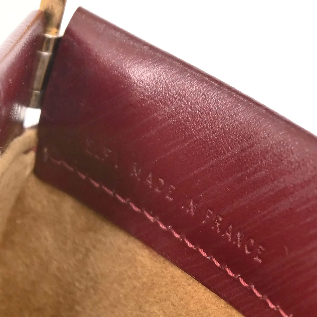 Cartier Bordeaux Trinity Handbag - Image 10