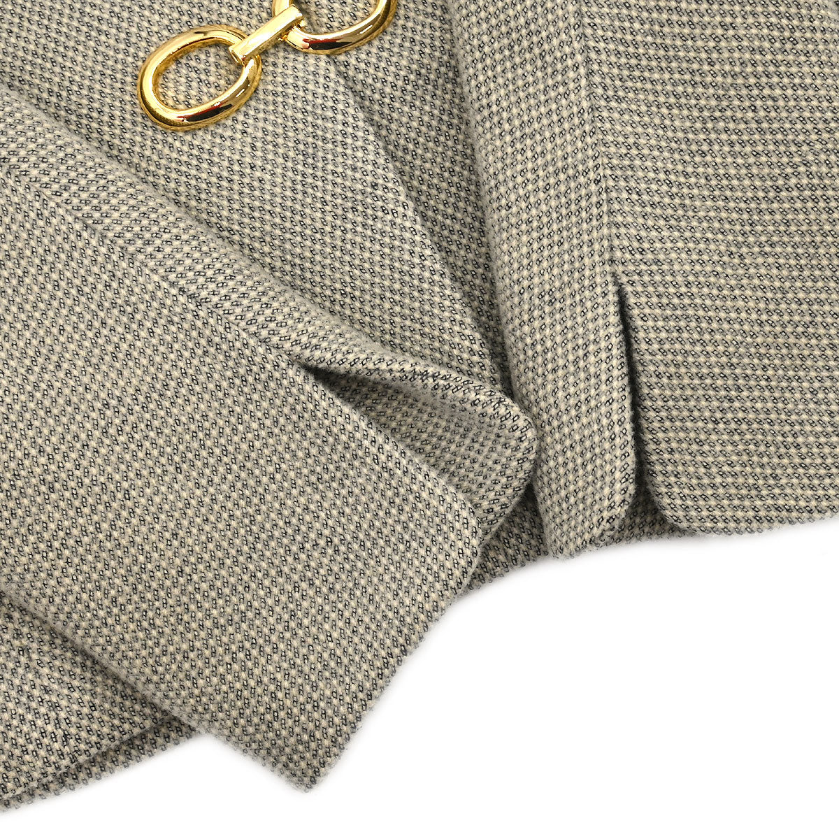 Christian Dior Setup Suit Jacket Skirt Brown #36–38 - Image 5