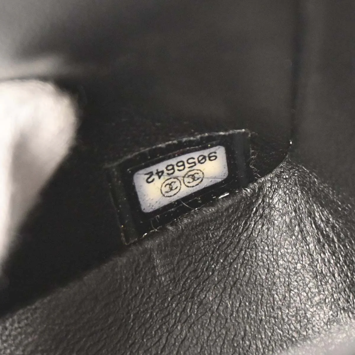 Chanel 2004-2005 Black Caviar Medium Classic Double Flap Shoulder Bag - Image 10