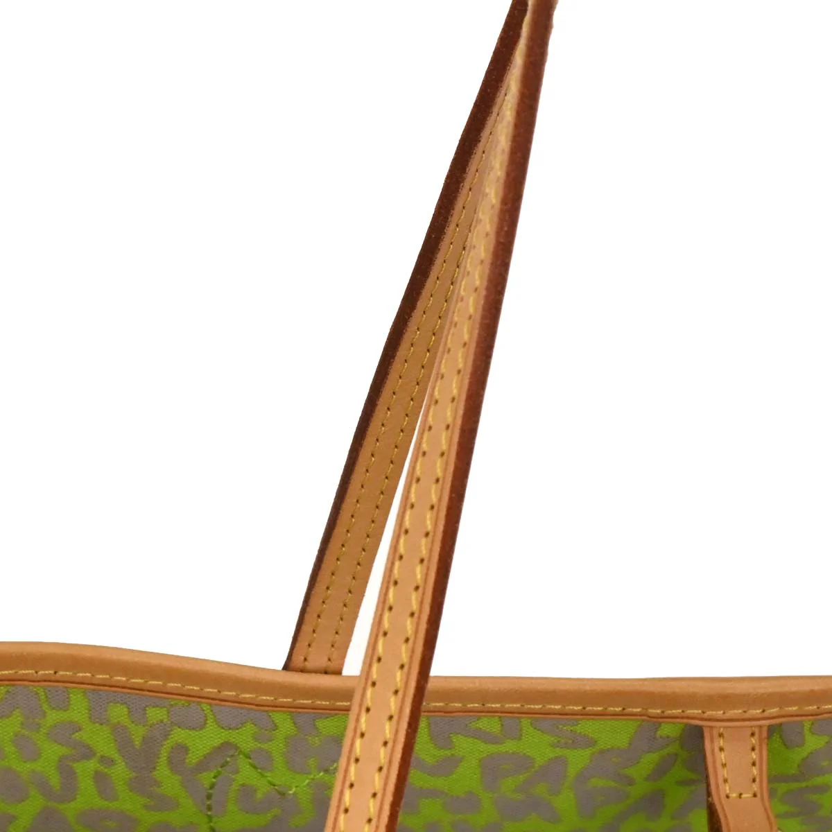 Louis Vuitton Green Monogram Graffiti Neverfull GM Tote M93703 - Image 4