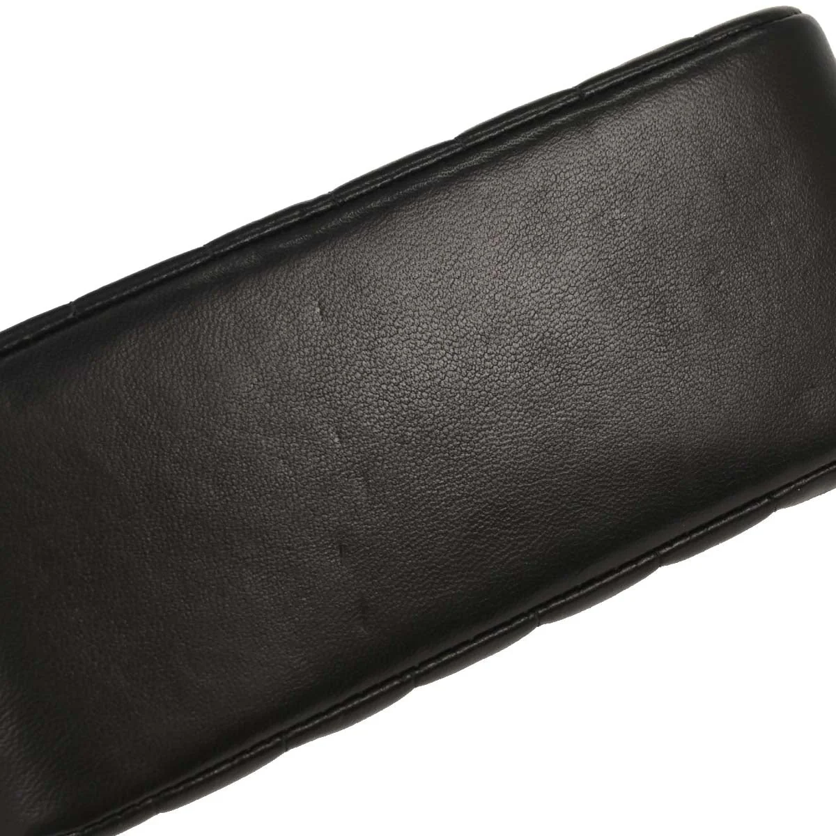 Chanel Black Lambskin Mademoiselle Shoulder Bag - Image 3
