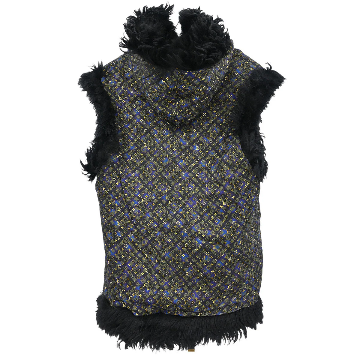 Louis Vuitton Reversible Fur Vest Black #34 - Image 2
