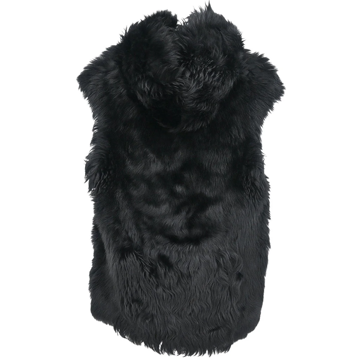 Louis Vuitton Reversible Fur Vest Black #34 - Image 4