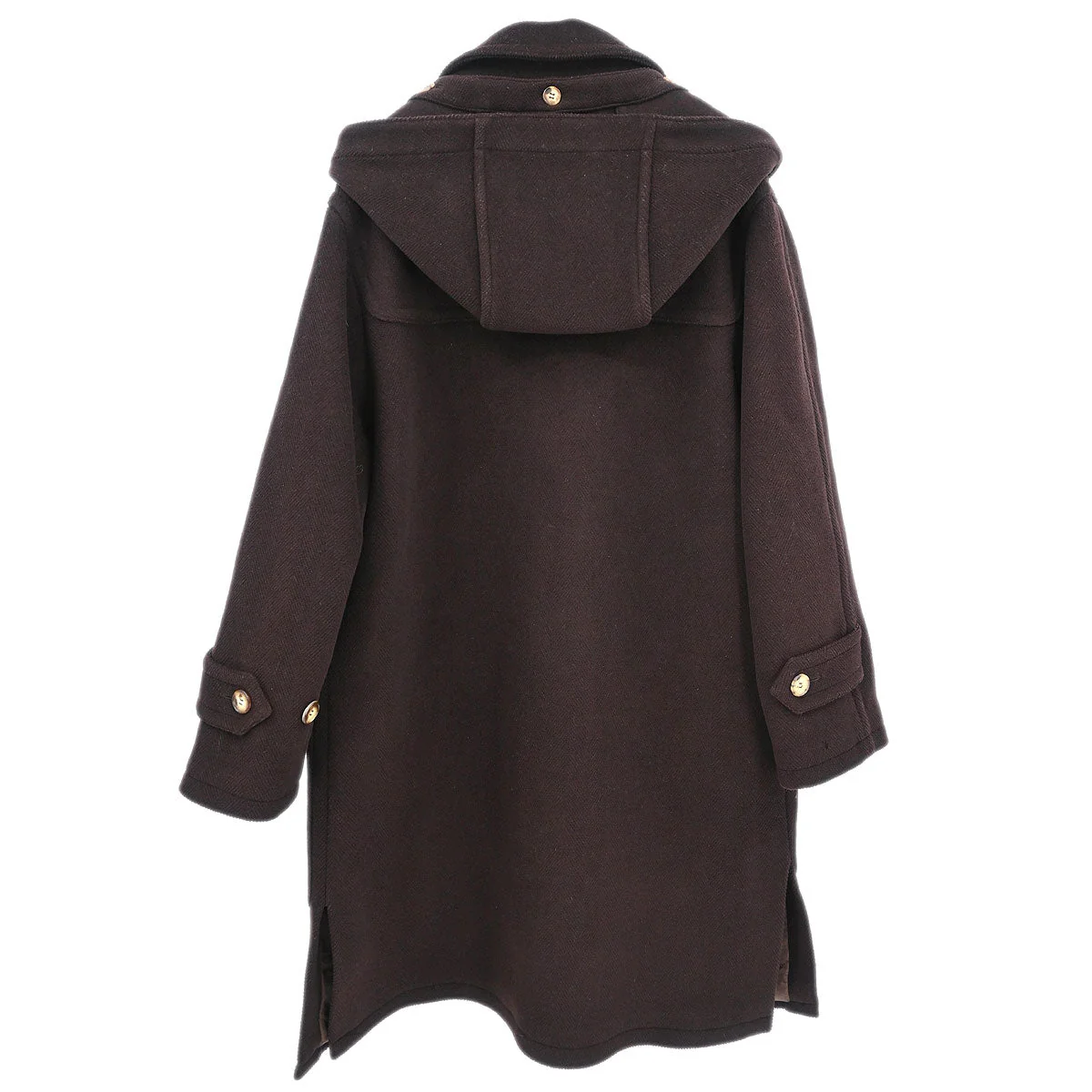 Hermes Duffle Coat Brown #52 - Image 2