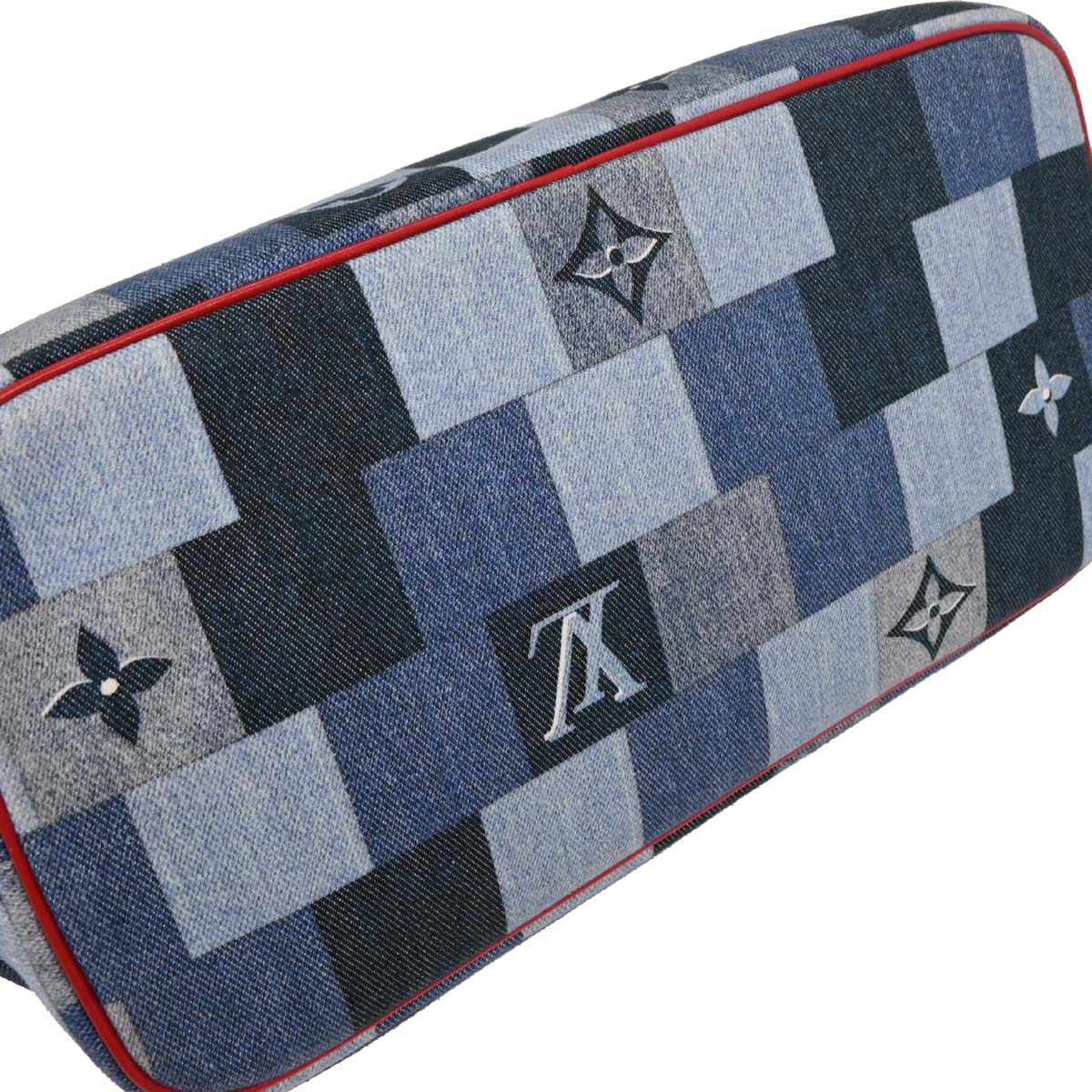 Louis Vuitton Monogram Denim Neverfull MM Shoulder Tote Bag M44981 - Image 3