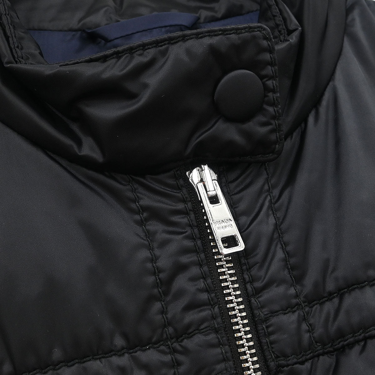 Prada 2017 Zip Up Jacket Black #40 - Image 3