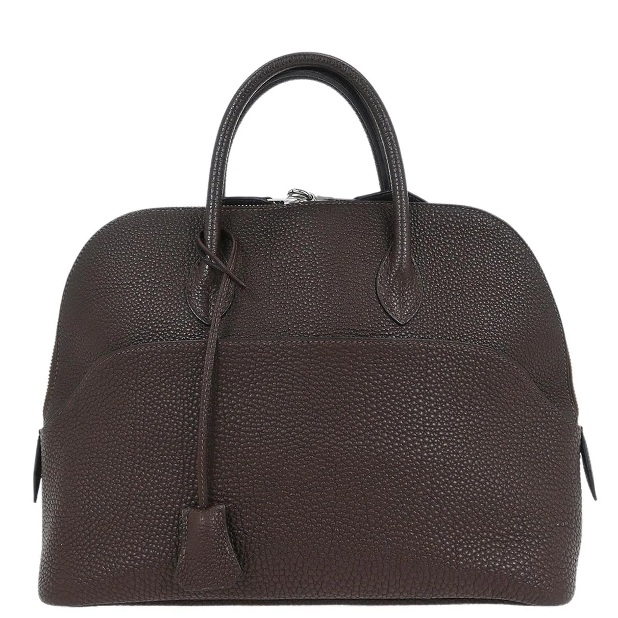 Hermes Chocolat Fjord Bolide 1923 Handbag