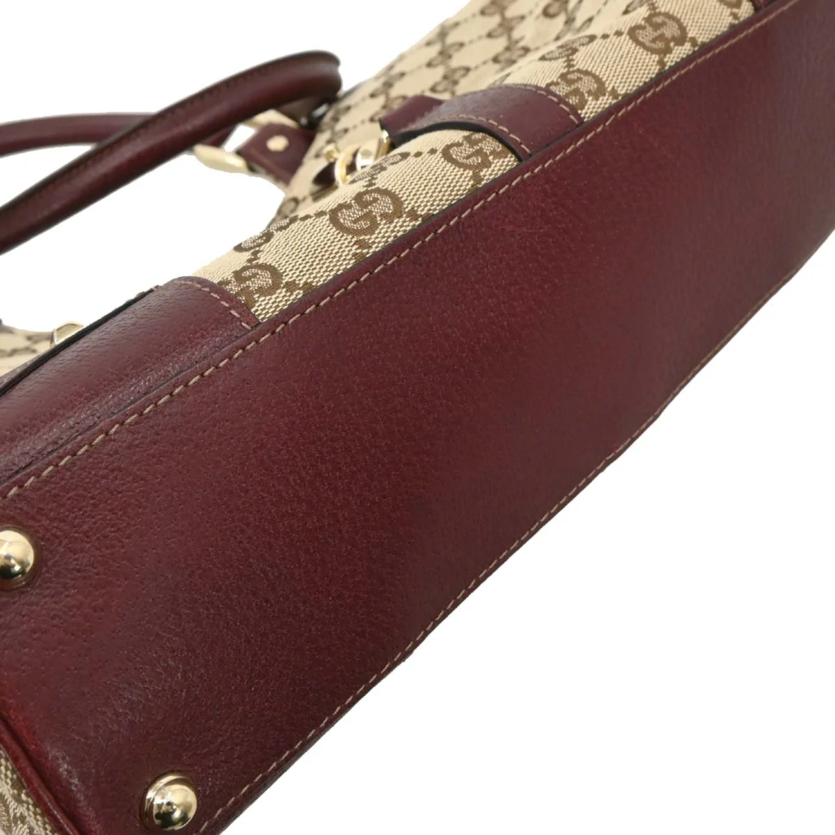 Gucci Beige Jackie GG Handbag - Image 4