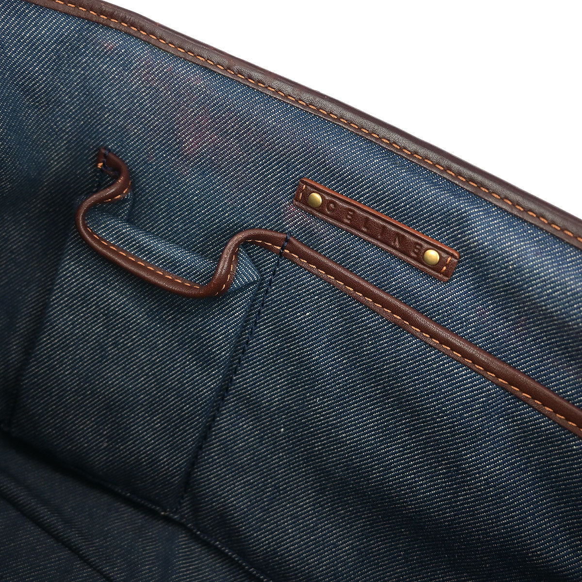 Celine * Blue Denim Macadam Boogie Handbag - Image 7