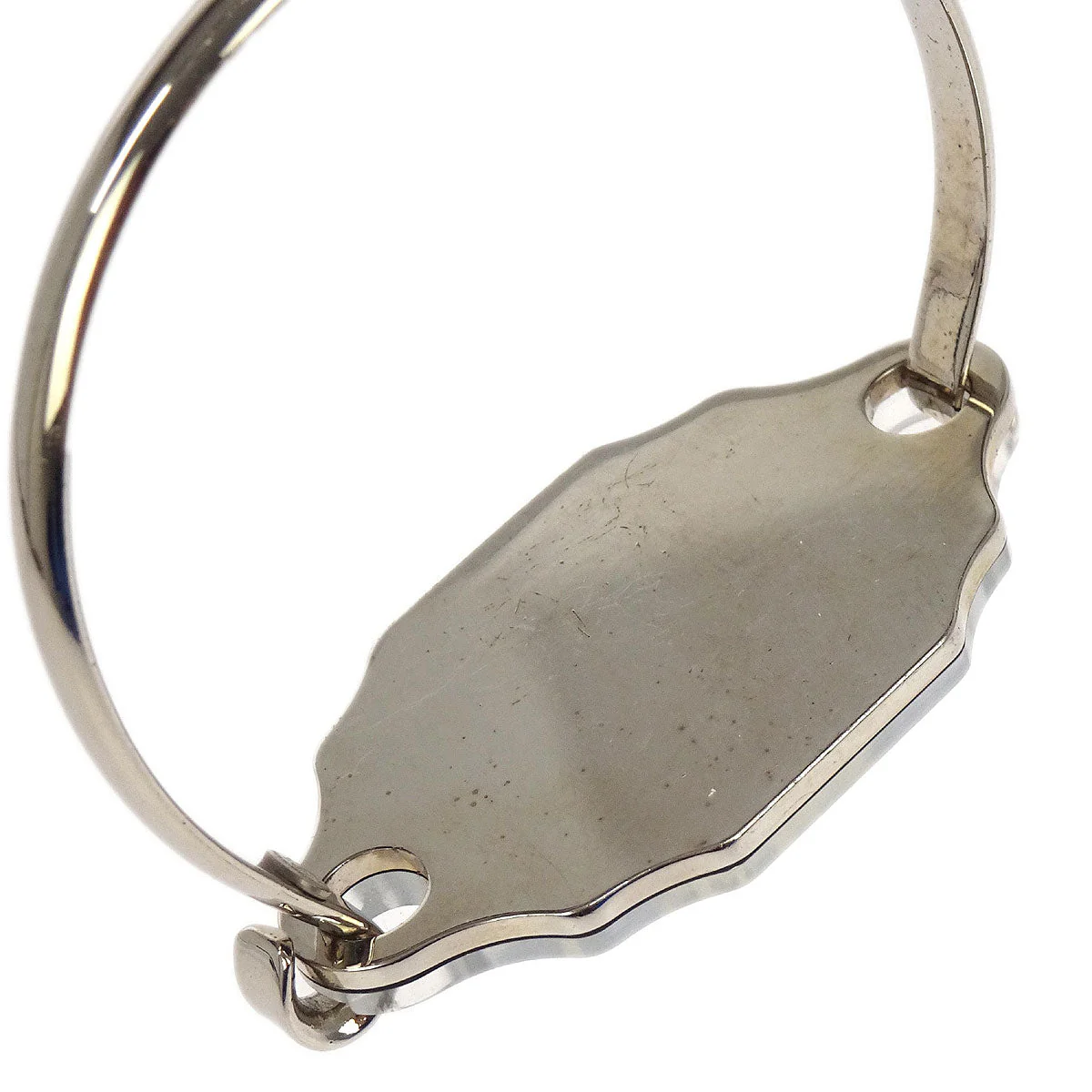Chanel Silver Bracelet Bangle 03C - Image 2