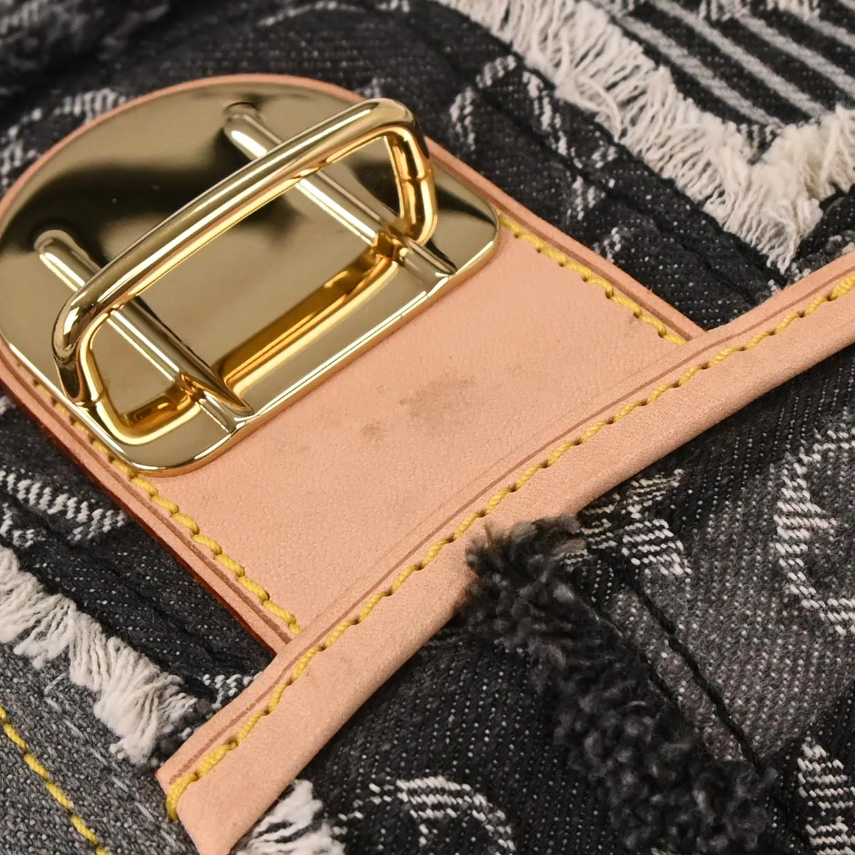 Louis Vuitton Monogram Denim Patchwork Postie 2way Handbag M95375 - Image 3