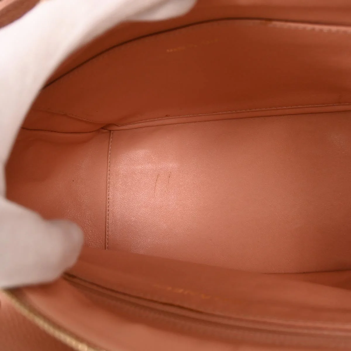 Chanel Pink Caviar Tote Chain Handbag - Image 7