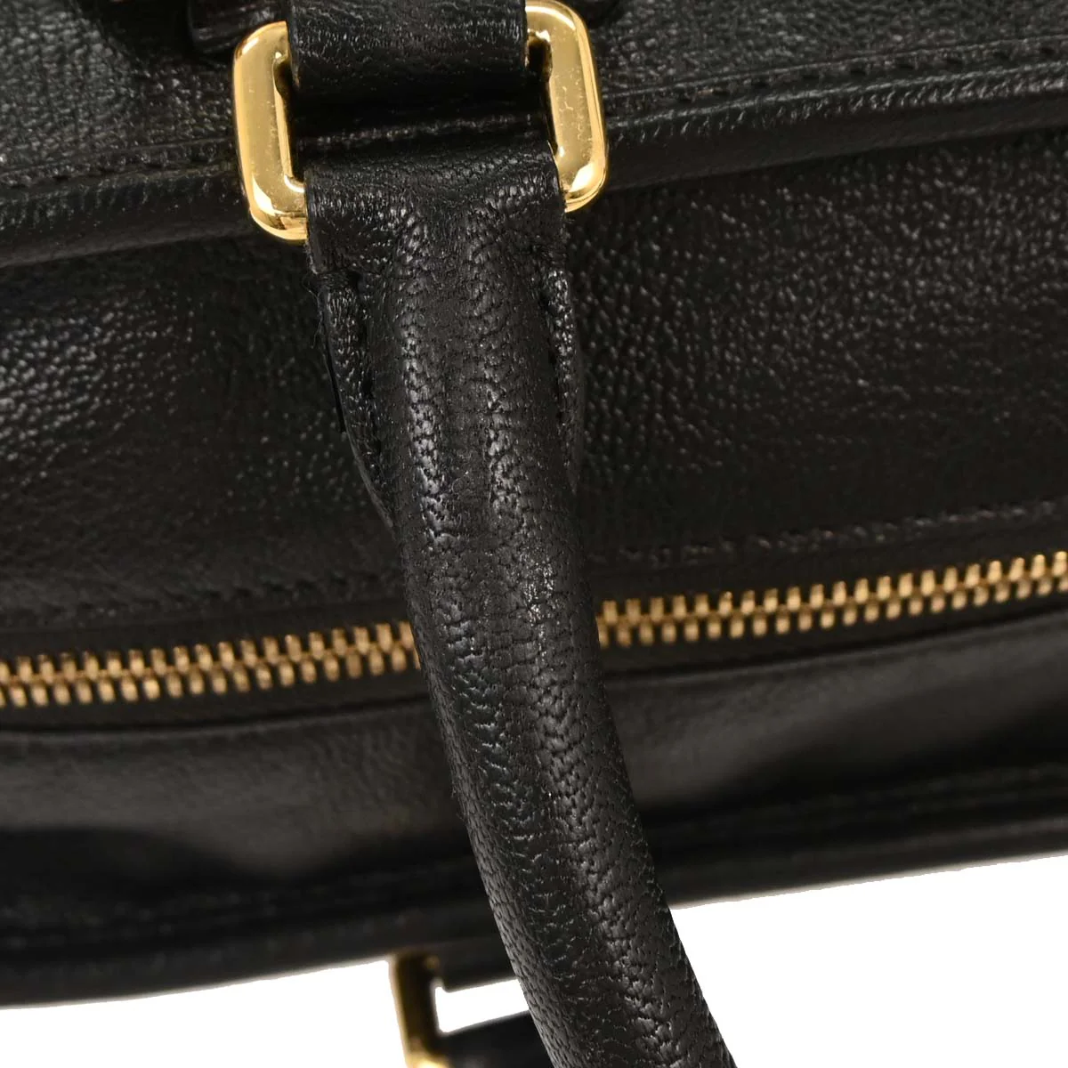 Loewe Black Leather Amazona 36 Handbag - Image 3