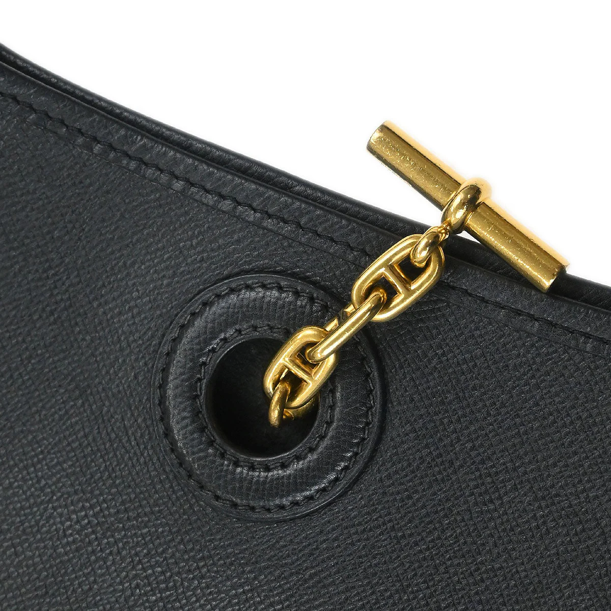 Hermes Black Epsom Vespa PM Shoulder Bag - Image 5