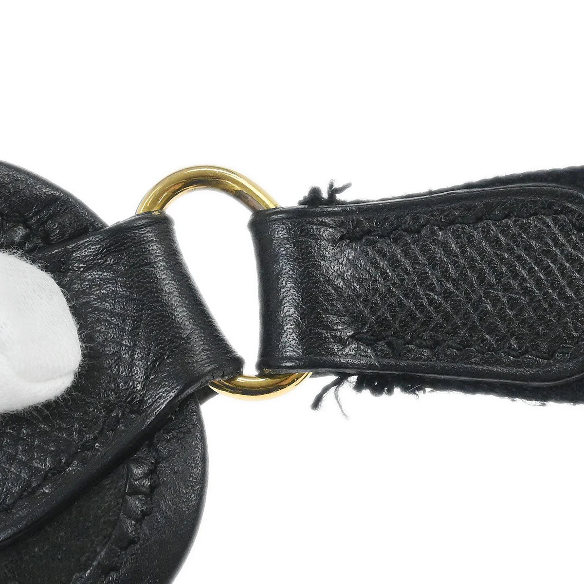 Hermes Black Epsom Vespa PM Shoulder Bag - Image 6