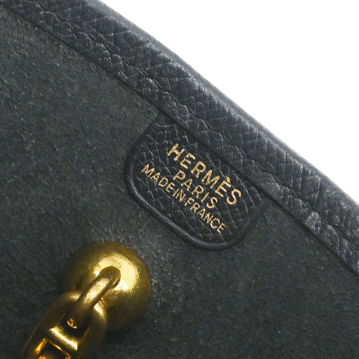 Hermes Black Epsom Vespa PM Shoulder Bag - Image 8