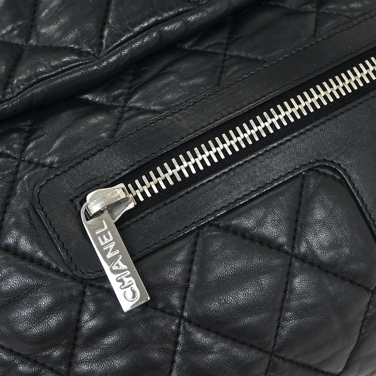Chanel Black Calfskin Coco Cocoon Backpack - Image 5