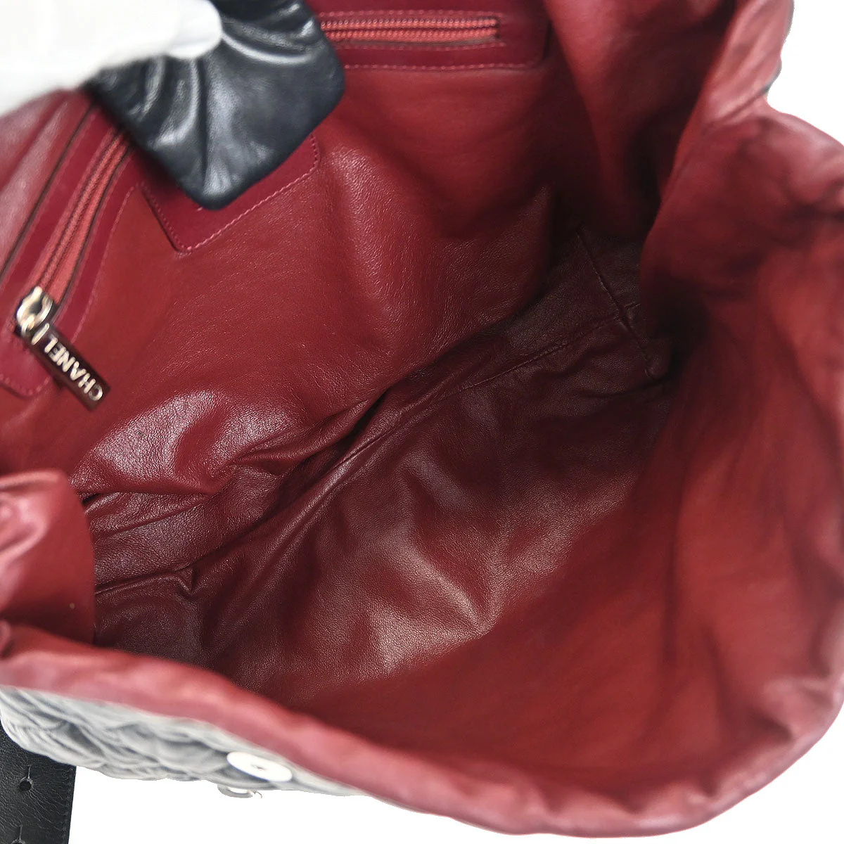 Chanel Black Calfskin Coco Cocoon Backpack - Image 7