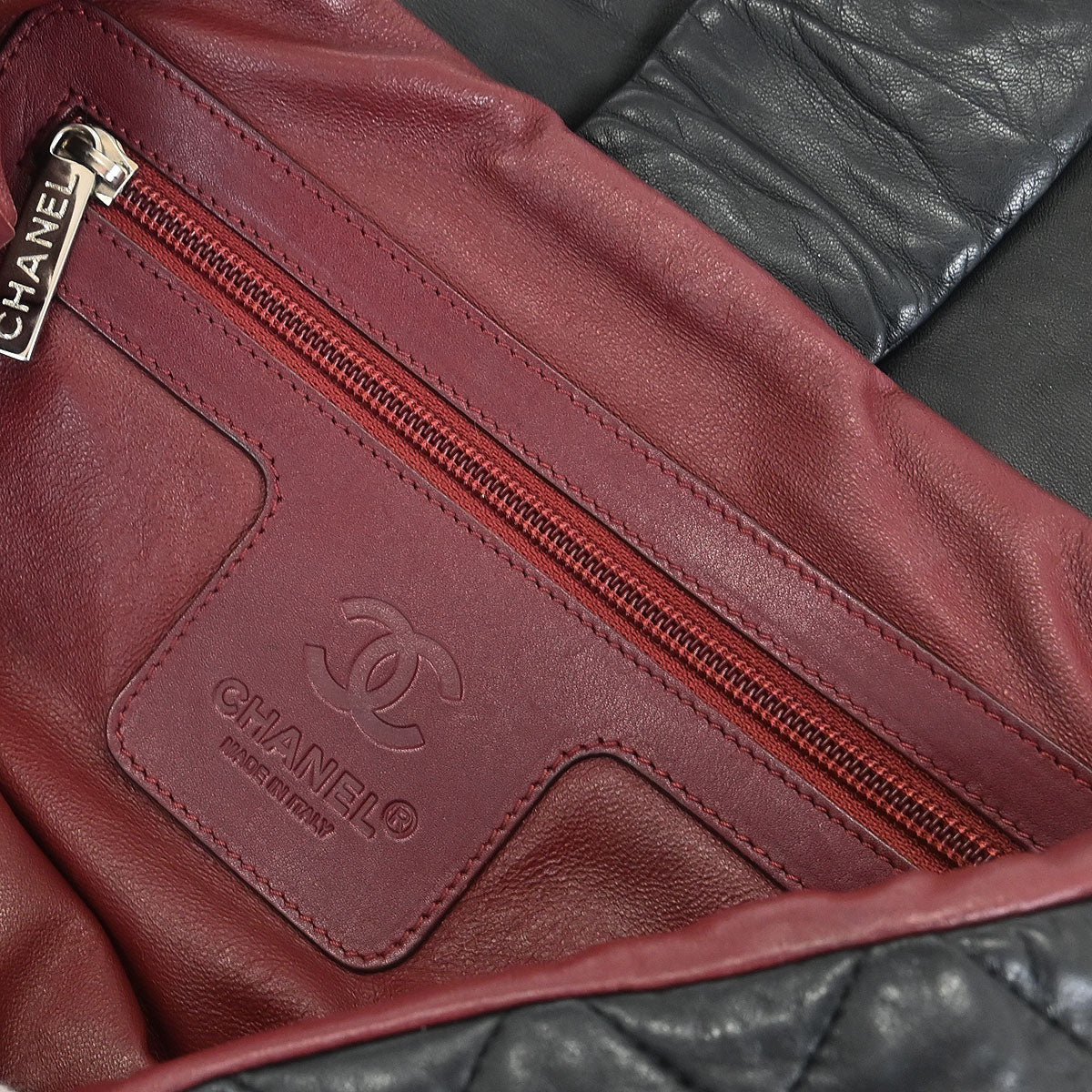 Chanel Black Calfskin Coco Cocoon Backpack - Image 8