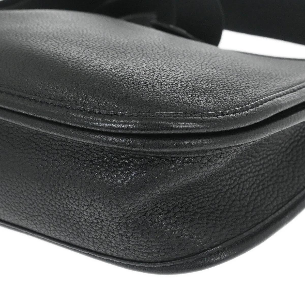 Hermes Black Taurillon Clemence Evelyne 3 29 PM Shoulder Bag - Image 3