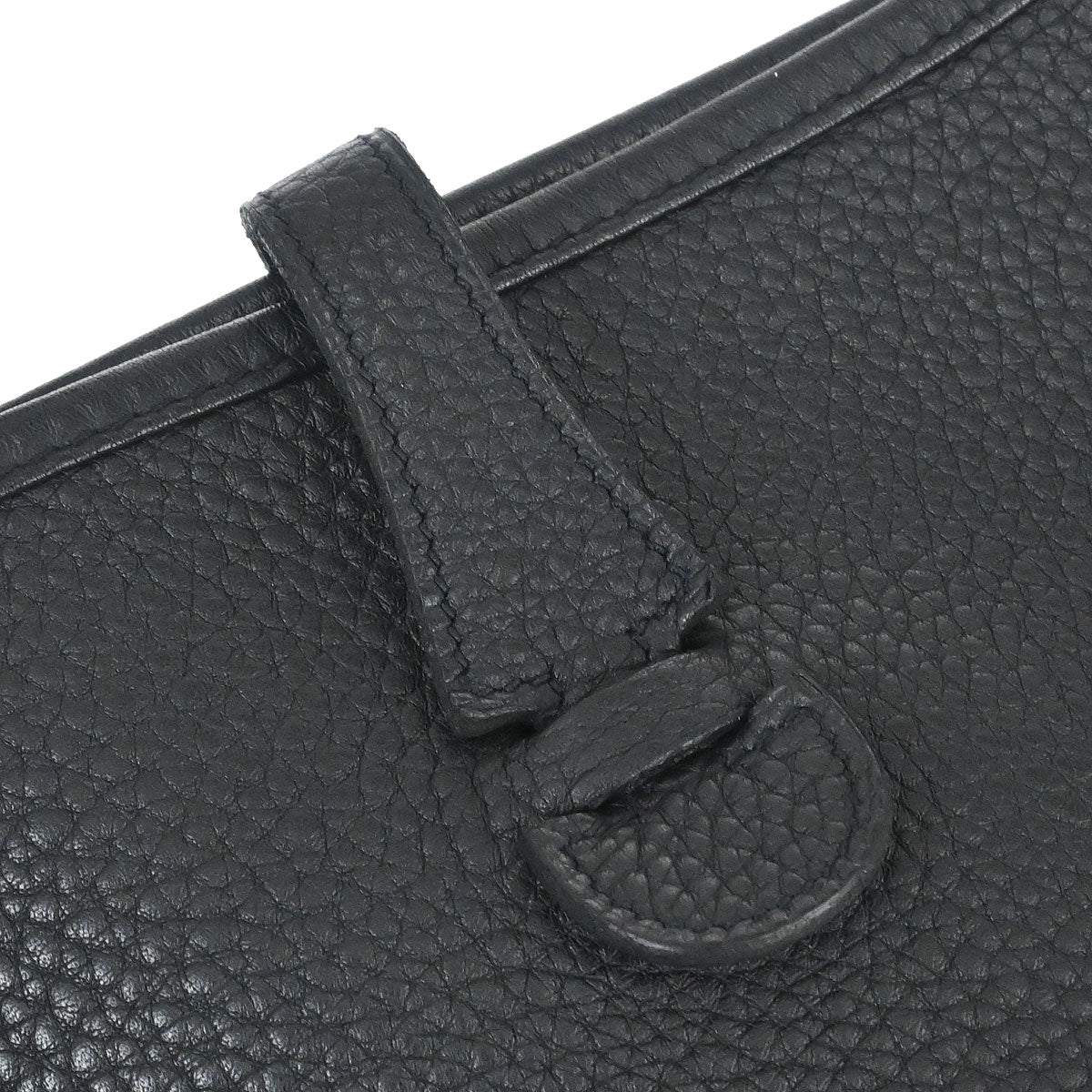 Hermes Black Taurillon Clemence Evelyne 3 29 PM Shoulder Bag - Image 5
