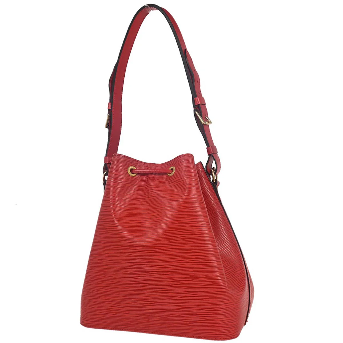Louis Vuitton Red Epi Petite Noe Shoulder Bag M44107 - Image 2