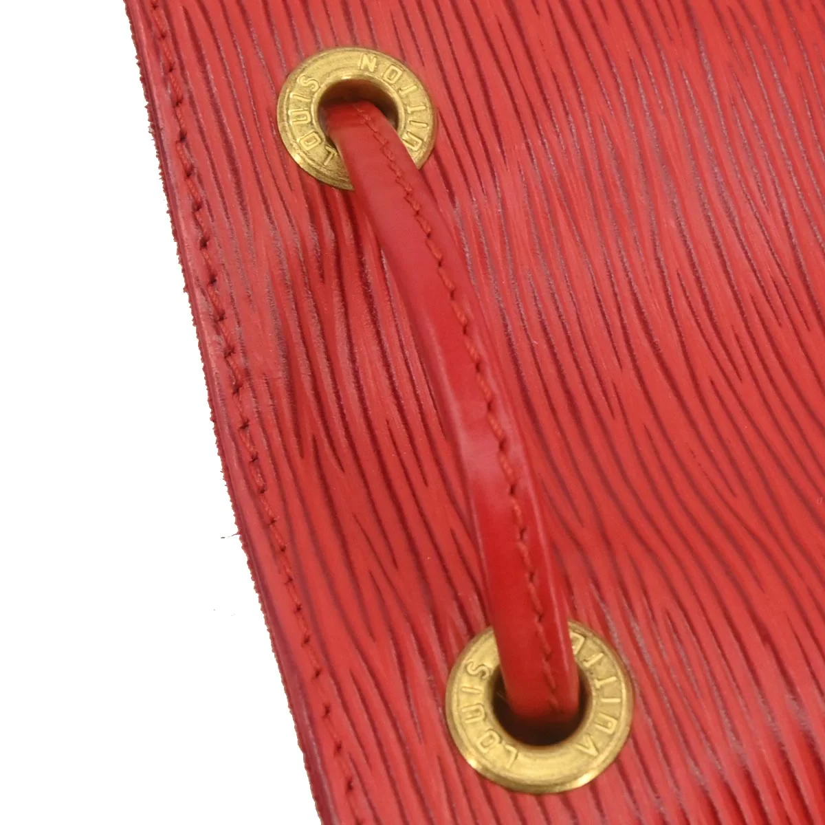 Louis Vuitton Red Epi Petite Noe Shoulder Bag M44107 - Image 5