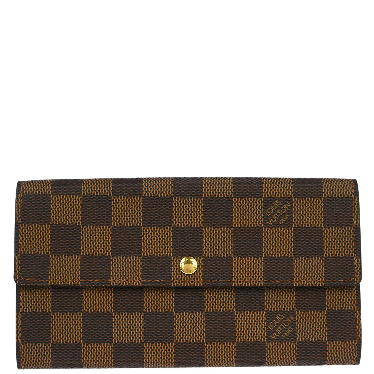 Louis Vuitton 2005 Damier Porte Monnaie Credit Wallet N61724