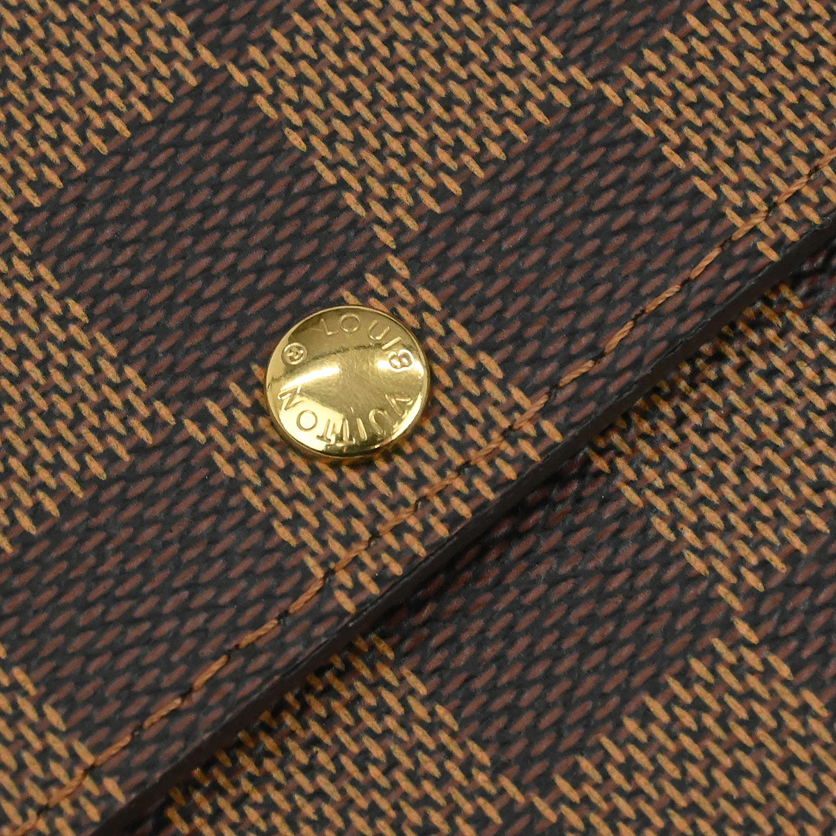 Louis Vuitton 2005 Damier Porte Monnaie Credit Wallet N61724 - Image 3