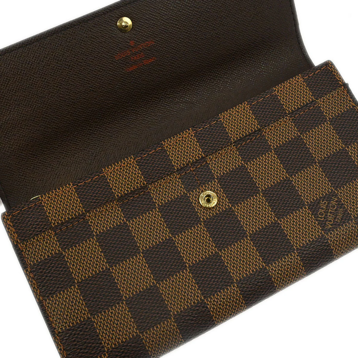 Louis Vuitton 2005 Damier Porte Monnaie Credit Wallet N61724 - Image 4