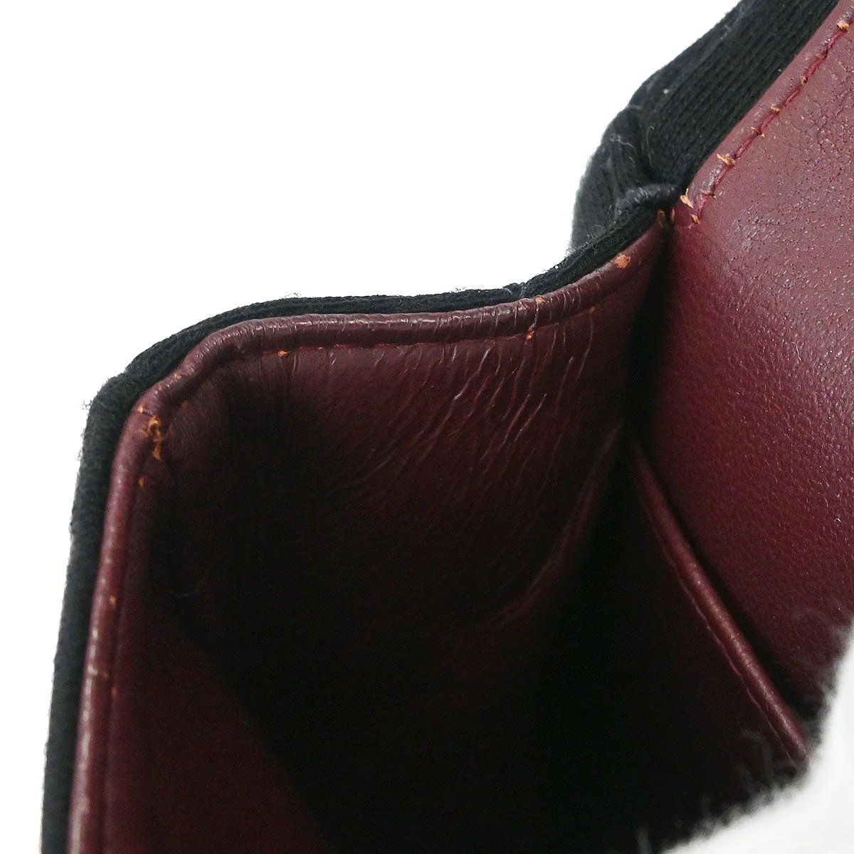 Chanel Black Cotton 2.55 Medium Classic Double Flap Shoulder Bag - Image 9