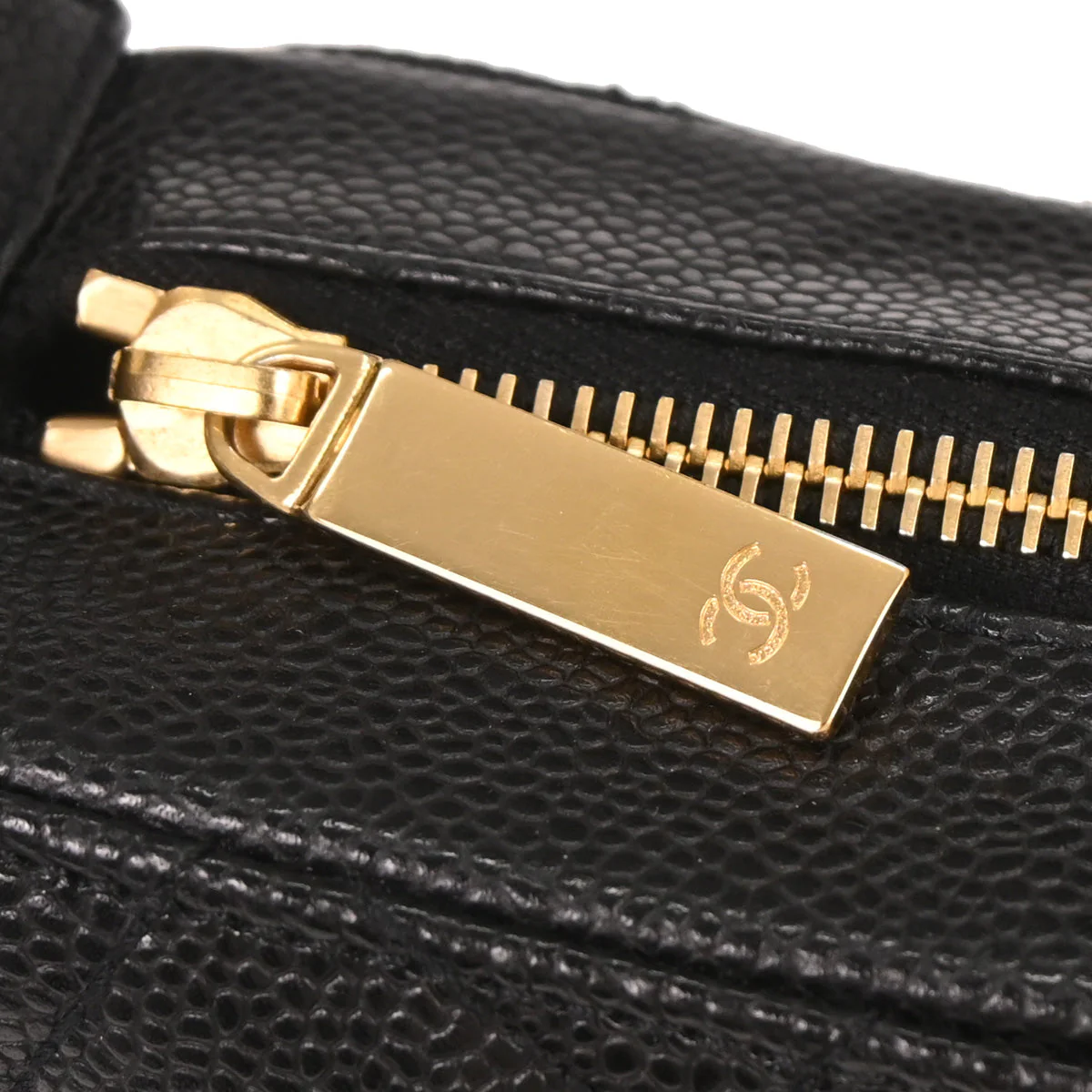 Chanel 2004-2005 Black Caviar Hobo Bag - Image 5