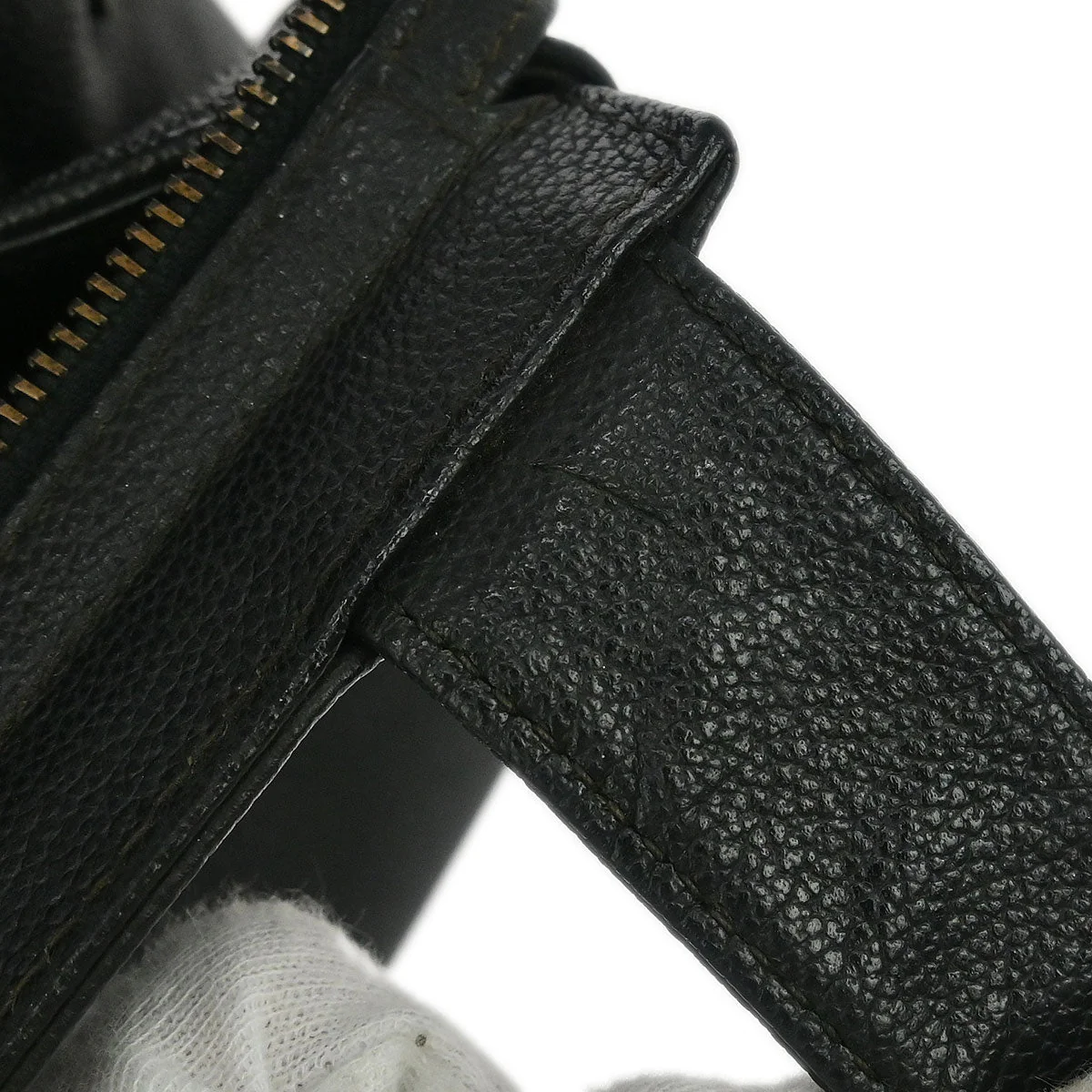 Chanel Black Calfskin Handbag - Image 11