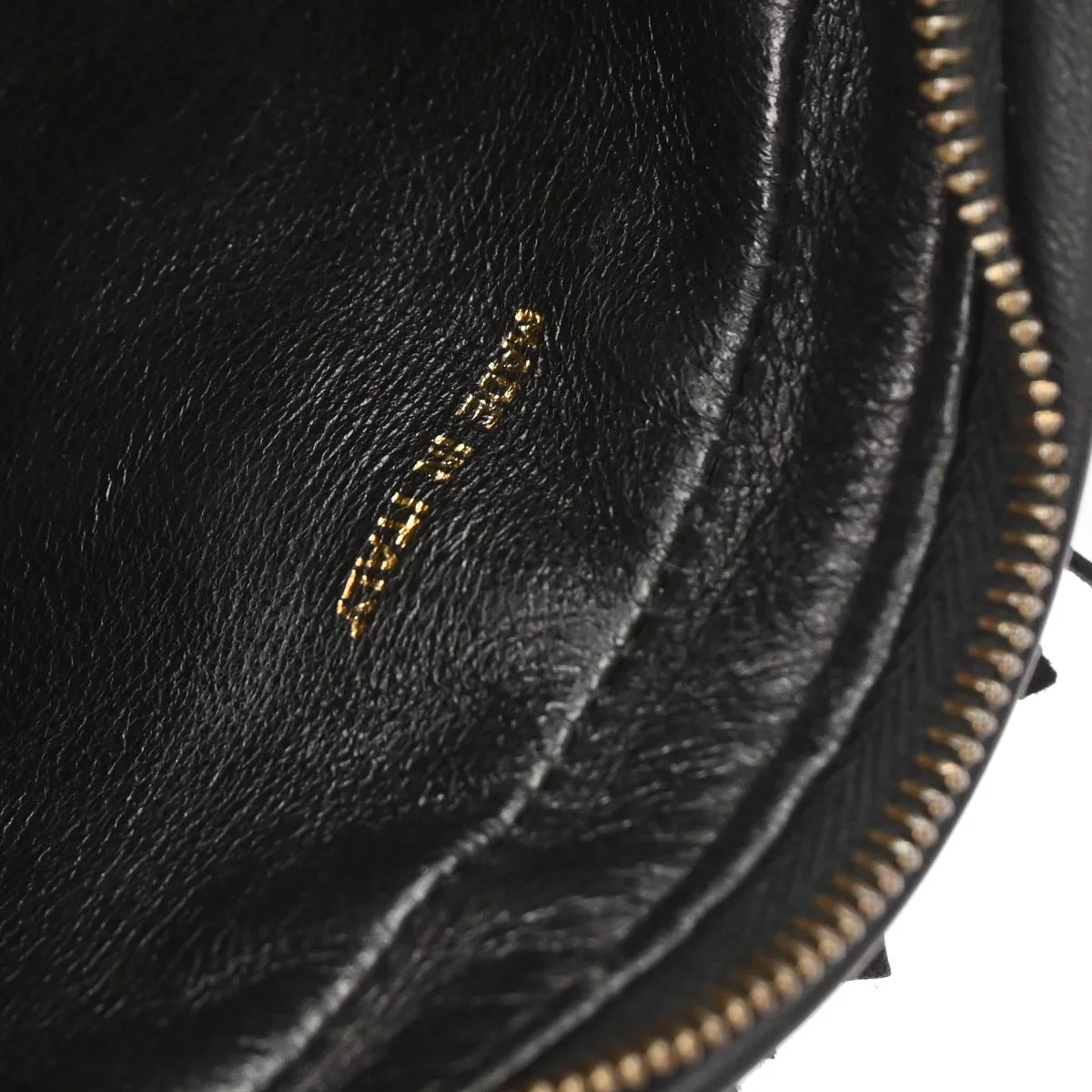 Chanel 1991-1994 Black Lambskin Camera Bag - Image 9