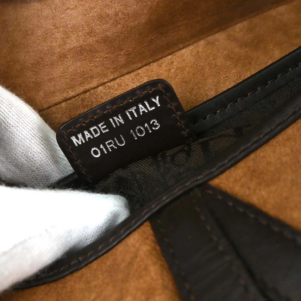Christian Dior * Brown Suede Saddle Handbag - Image 10